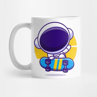 Skater Astronaut Mug